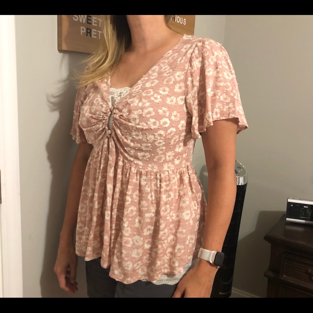 A Beautiful Soul Flowy Top L- 1XL